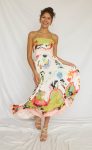 wonderland fairy midi dress